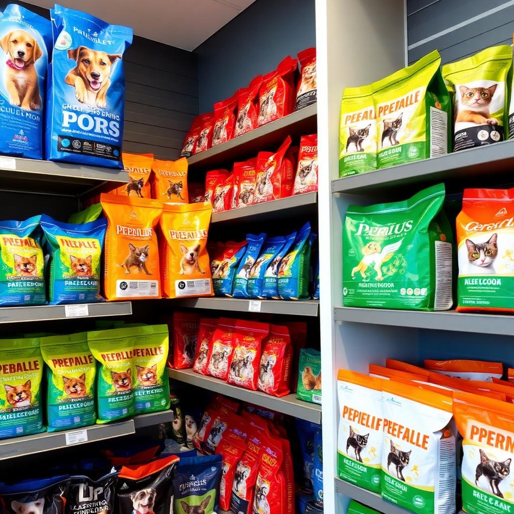 Ração para cães e gatos disponível na Point do Pet